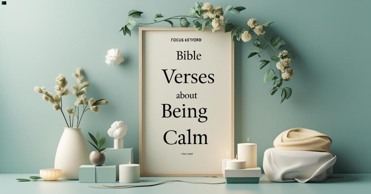 Bible Verses About Being Calm