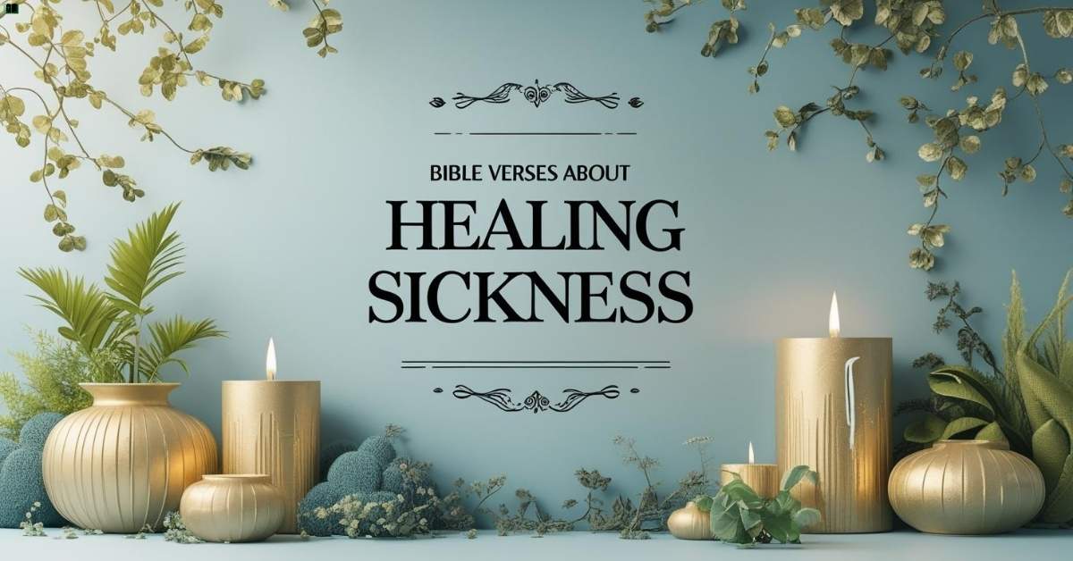 Bible Verses About Healing Sickness