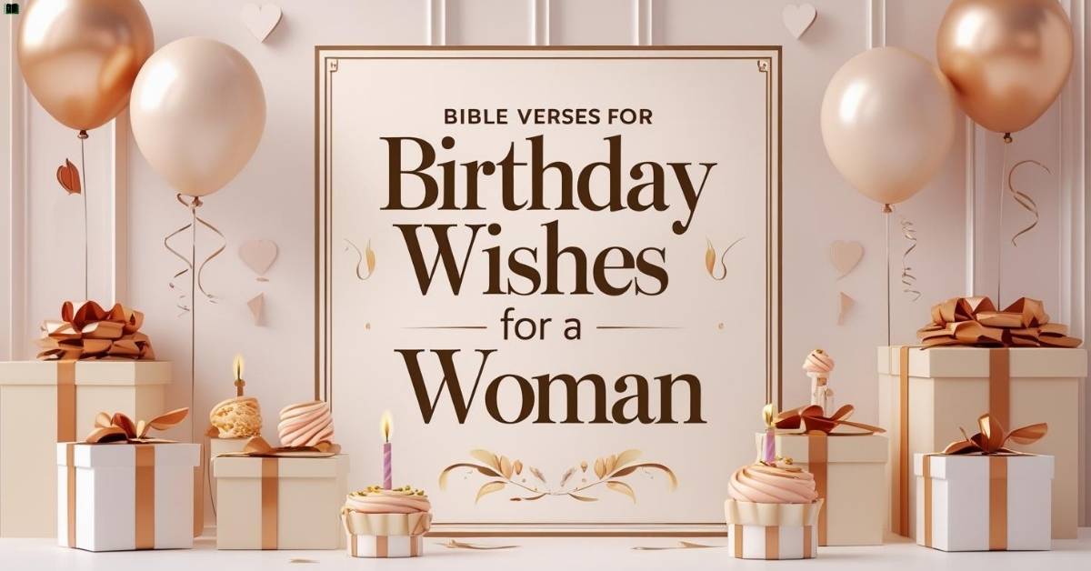 Bible Verses for Birthday Wishes for a Woman