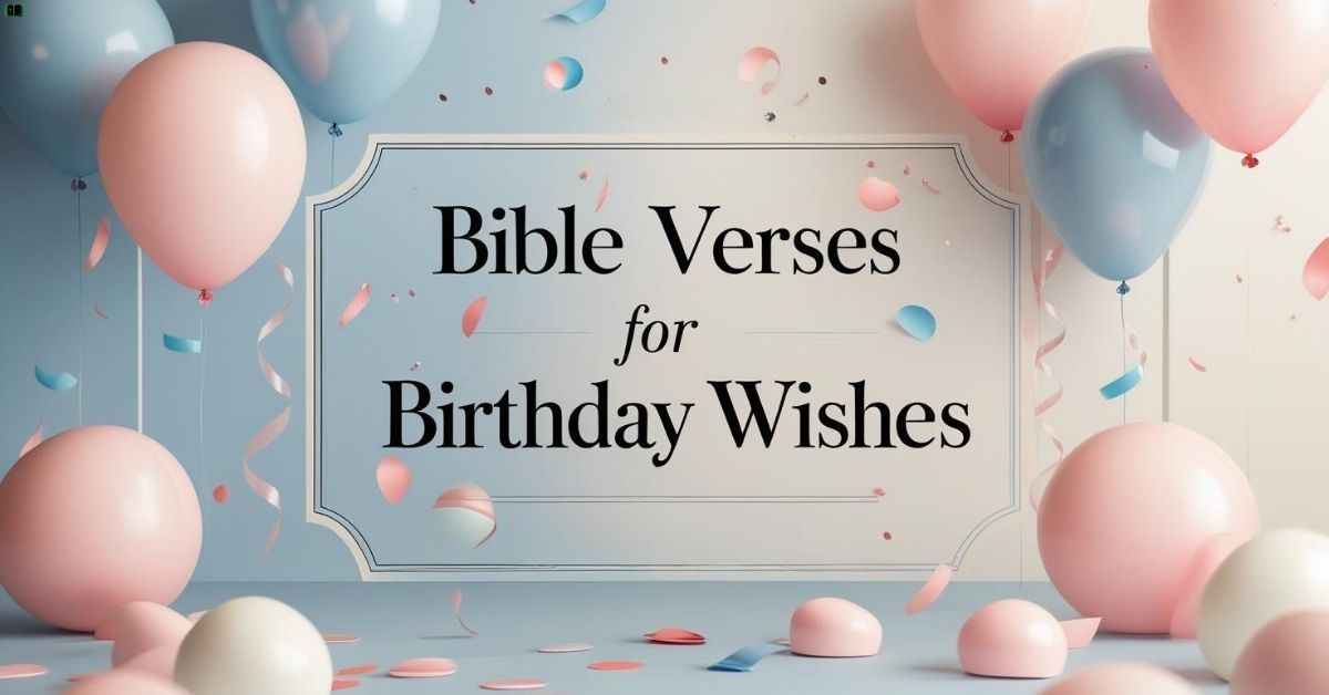 Bible Verses For Birthday Wishes