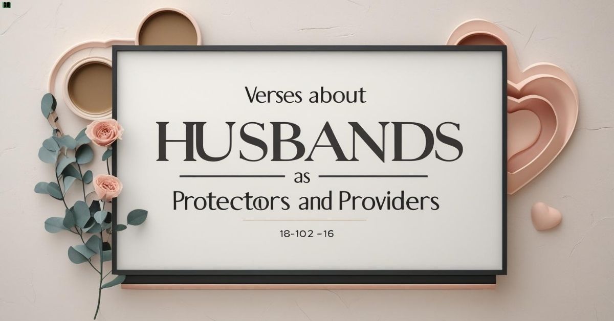 Verses About Husbands as Protectors and Providers
